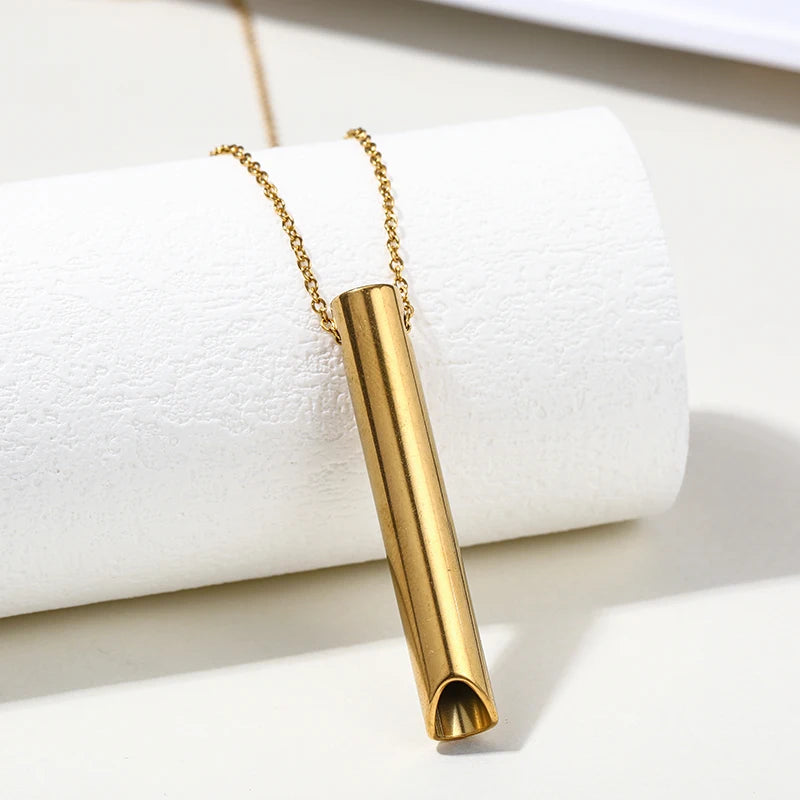 Stress Relief Necklace: Mindful Breathing Tool