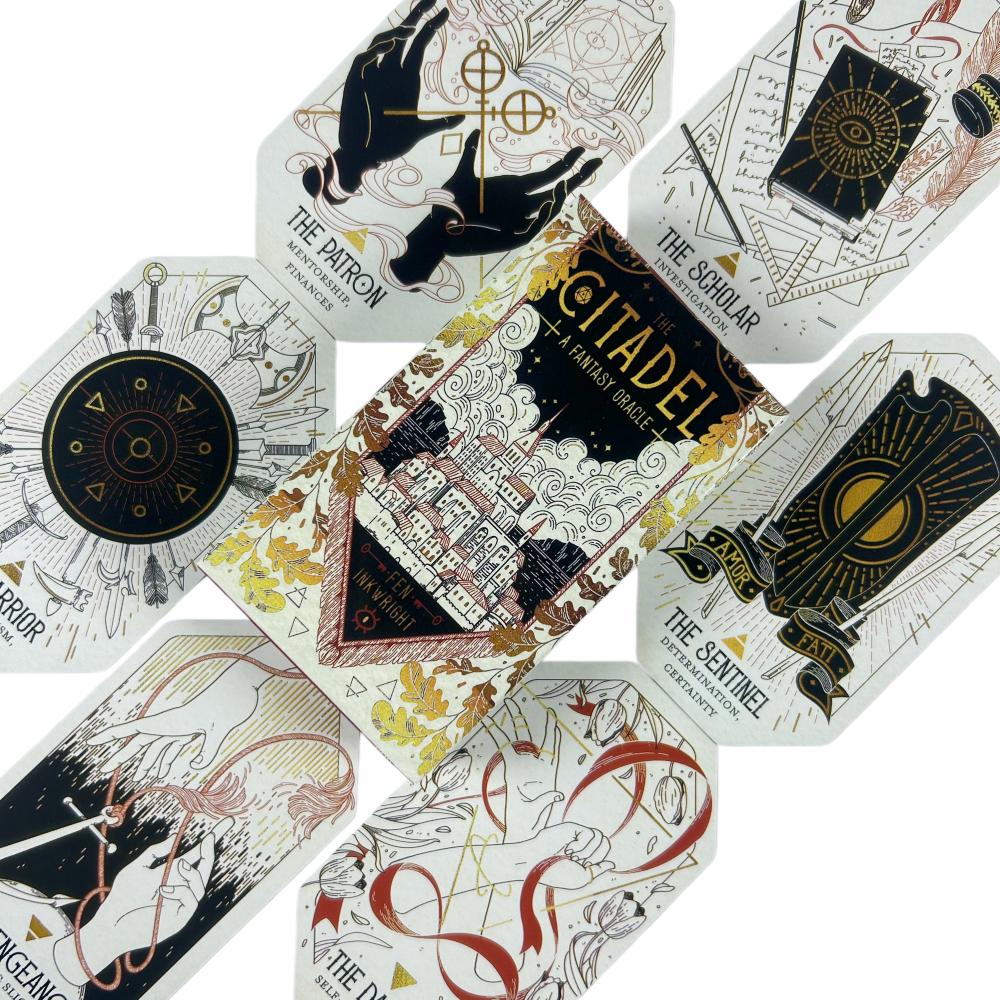Fantasy Oracle Deck - The Citadel Tarot 60 Cards