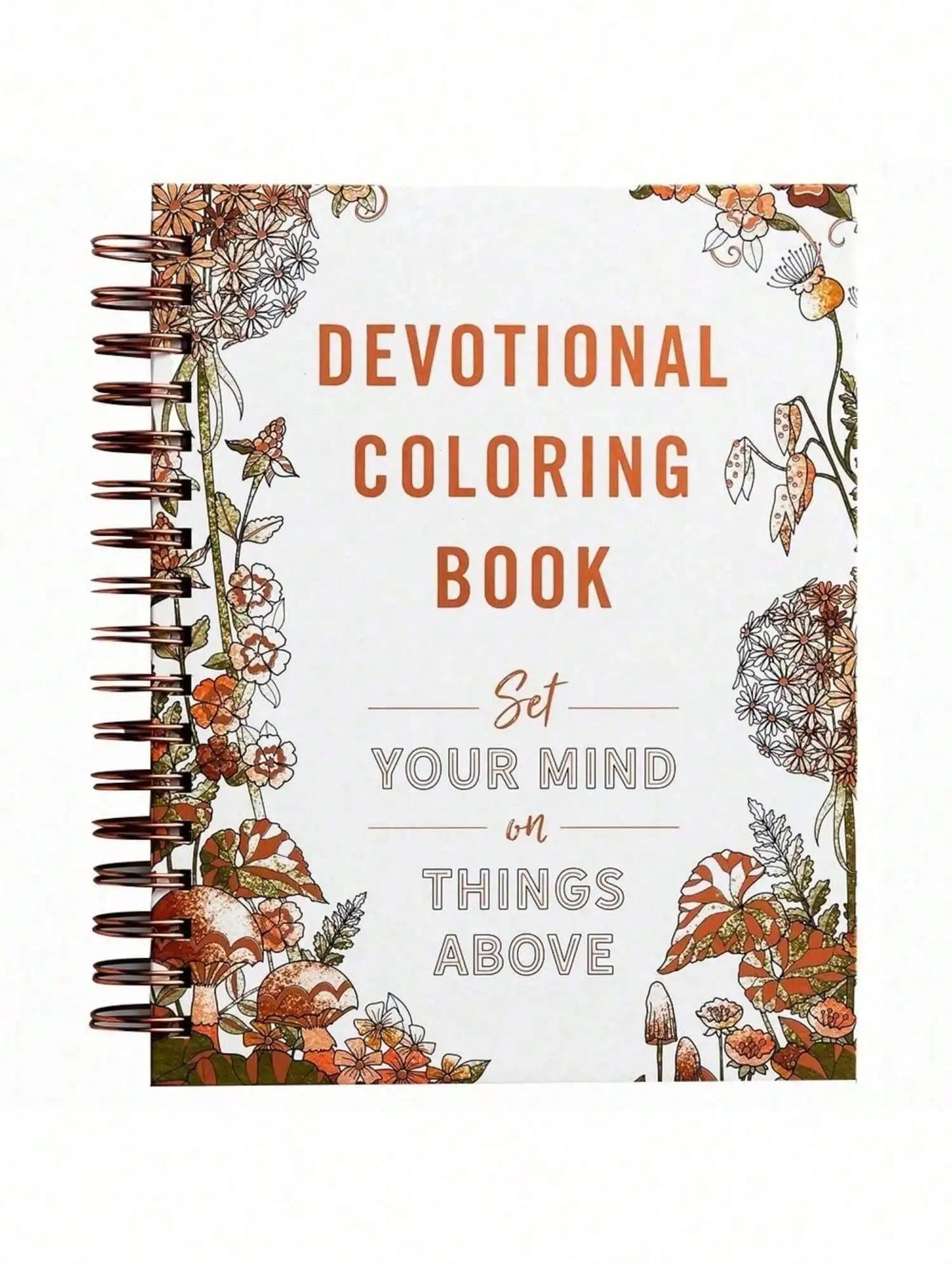 Devotional Coloring Book: 75 Inspiring Illustrations