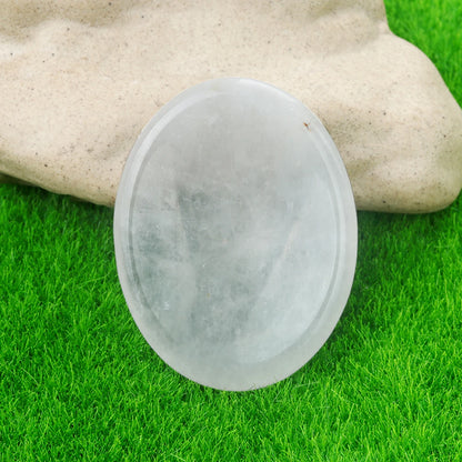 35x45mm Natural Crystal Stone Thumb Worry Oval Massage Quartz Healing Chakra Energy Therapy Meditation Spiritual Natural Gemston