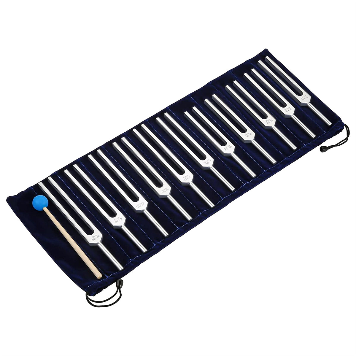 11 Tuning Forks for Healing: Complete Sound Therapy Set