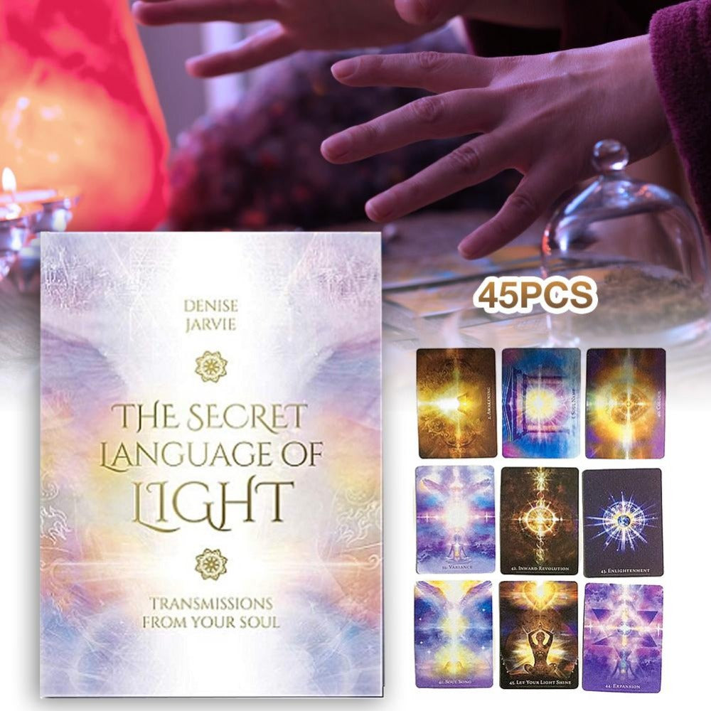 Light Oracle Cards: Soul Transmissions 11x6.5cm