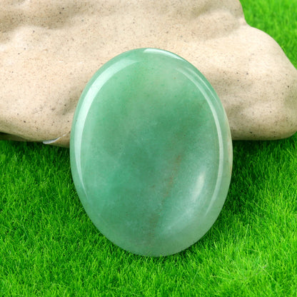 35x45mm Natural Crystal Stone Thumb Worry Oval Massage Quartz Healing Chakra Energy Therapy Meditation Spiritual Natural Gemston