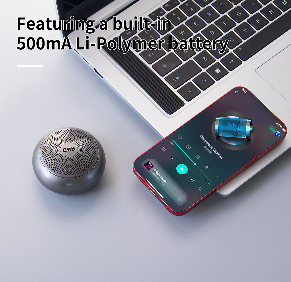 Bluetooth Speaker for Meditation: EWA A110Mini TWS - Loud Sound, Strong Bass