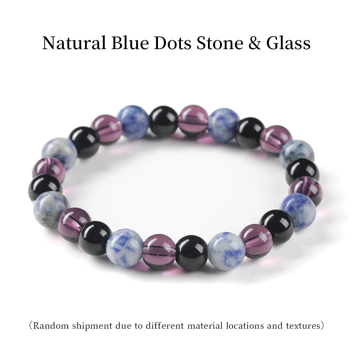 Natural Stone Healing Bracelet: 8mm Lucky Wealth Beads Jewelry