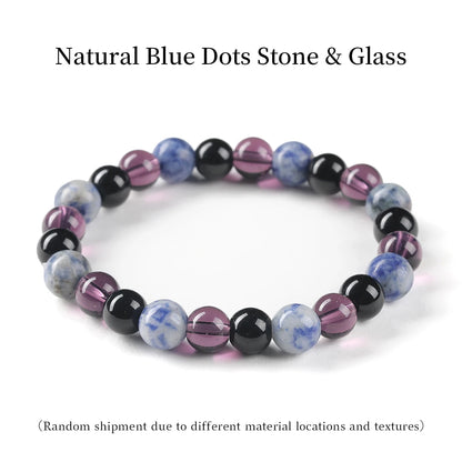Natural Stone Healing Bracelet: 8mm Lucky Wealth Beads Jewelry