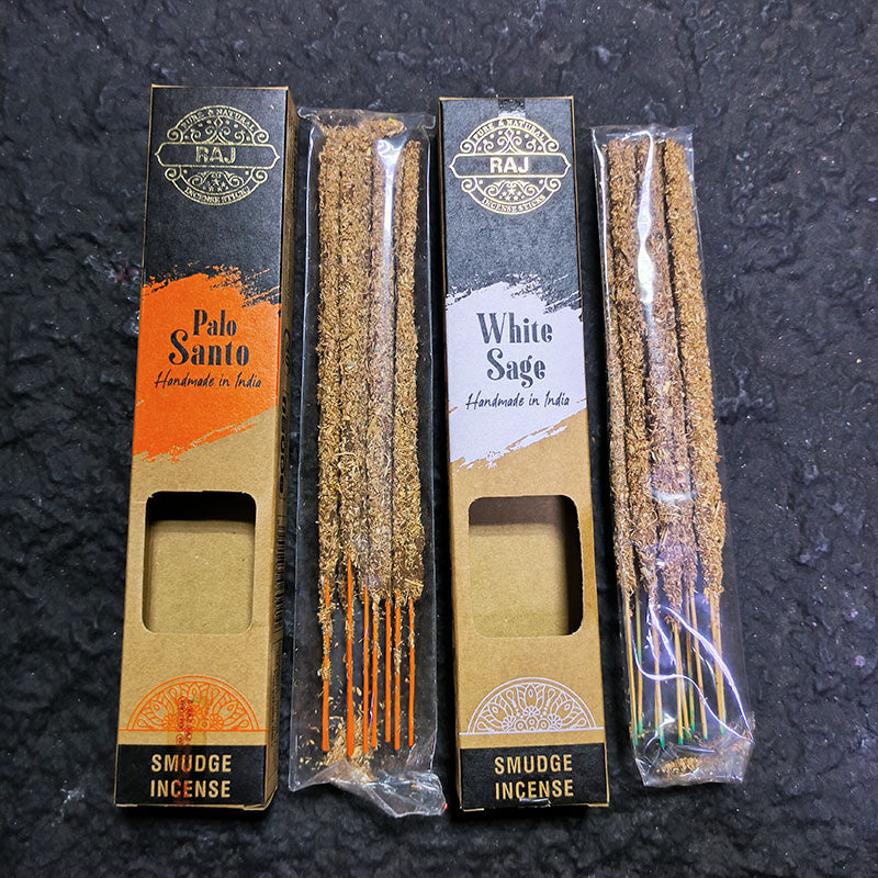 White Sage Incense Sticks - Handmade Indian Scents