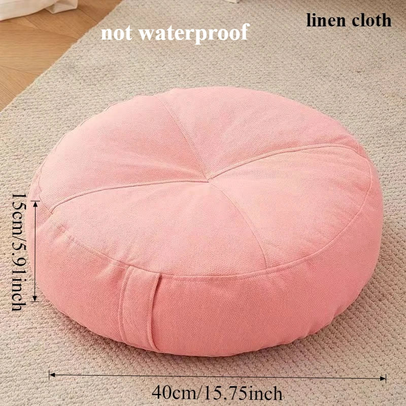 Meditation Cushion: Floor Cushion Round Meditation Yoga Seat Waterproof
