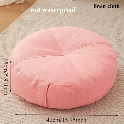 Meditation Cushion: Floor Cushion Round Meditation Yoga Seat Waterproof