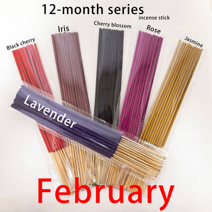 High-Quality Incense Sticks Set - 126 Sticks for Yoga & Home