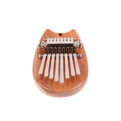Mini Wood Kalimba: High-Quality 8 Key Thumb Piano Gift