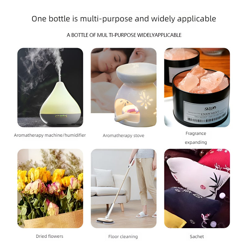 Essential Oils Set: 18 Aroma Scents for Diffuser & Humidifier