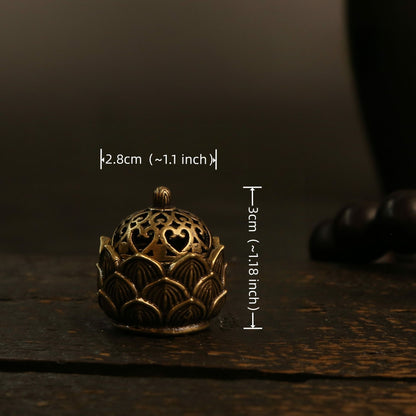 Incense Holder: Lotus Incense Cone Holder - Zen Decor for Home & Office
