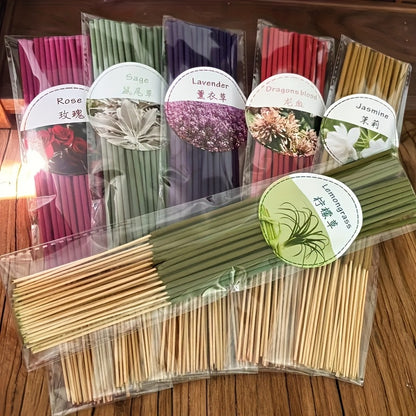 High-Quality Incense Sticks Set - 126 Sticks for Yoga & Home
