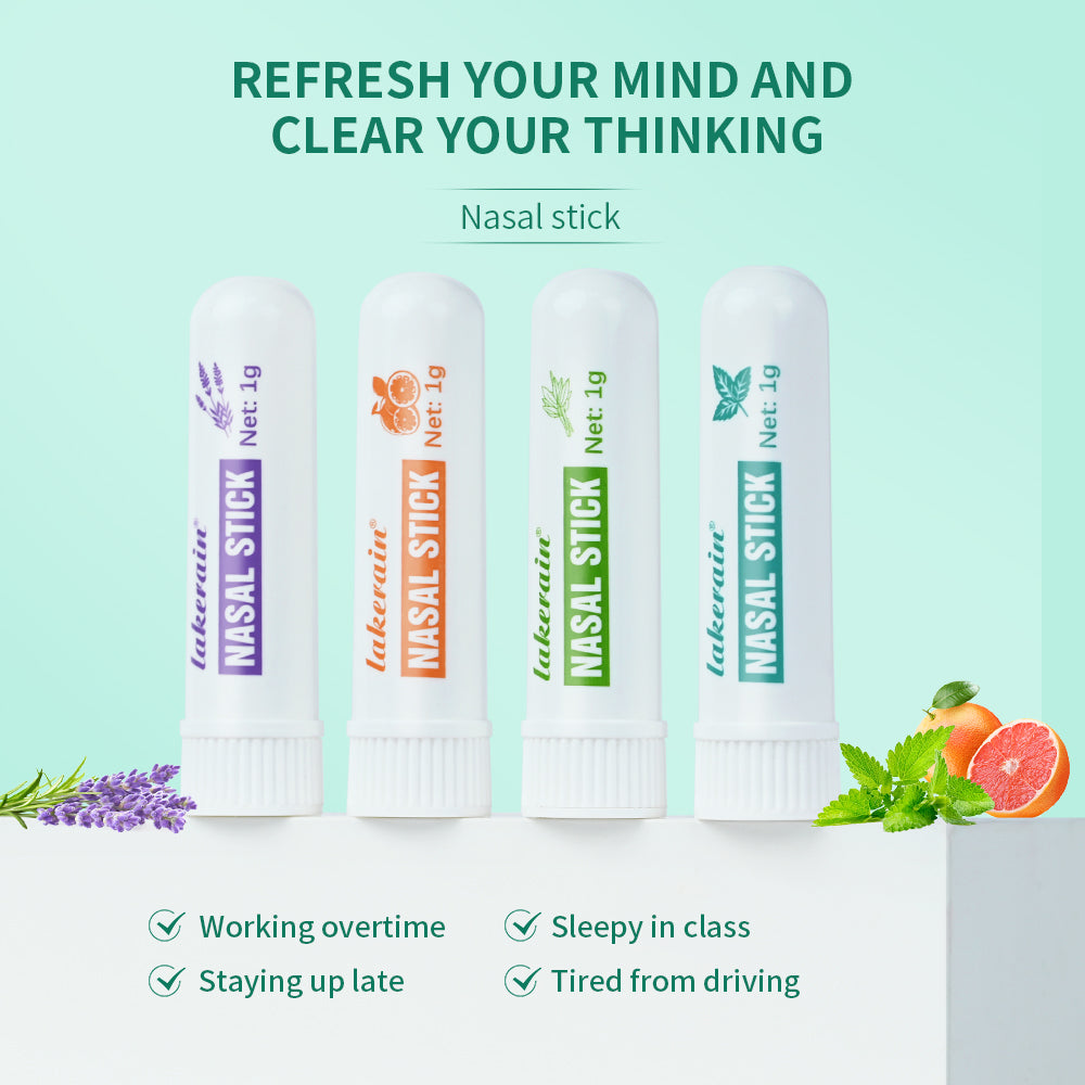 Nasal Stick Inhaler: Focus & Energy Boost Aromatherapy