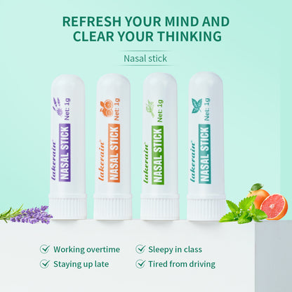 Nasal Stick Inhaler: Focus & Energy Boost Aromatherapy