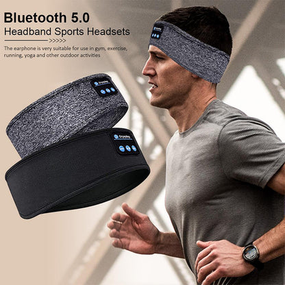 Wireless Sleep Headphones: Bluetooth Headband & Eye Mask