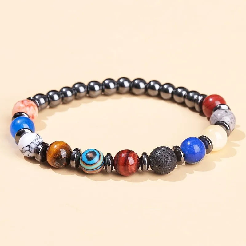 Eight Planets Chakra Bracelet - Universe Balance Wristband