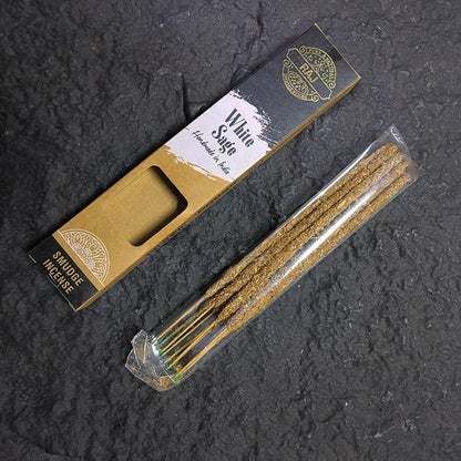 White Sage Incense Sticks - Handmade Indian Scents