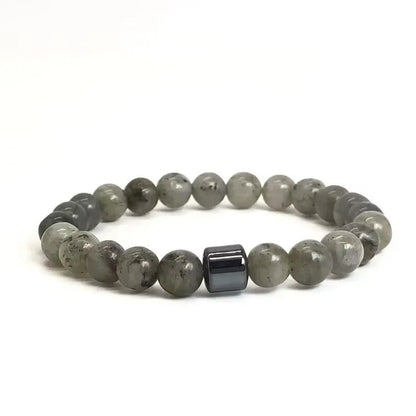 Natural Stone Lava Tiger Eye Bracelet Healing Charm Bracelet