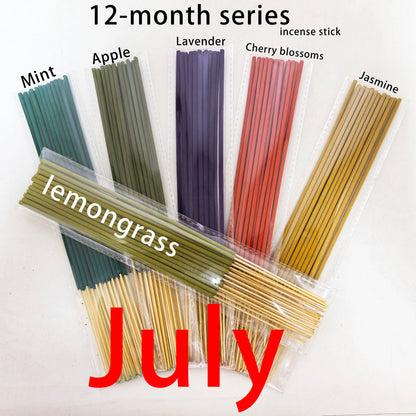 High-Quality Incense Sticks Set - 126 Sticks for Yoga & Home