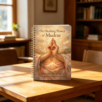 Mudras Hand Yoga Notebook: Boost Health & Wellness Book