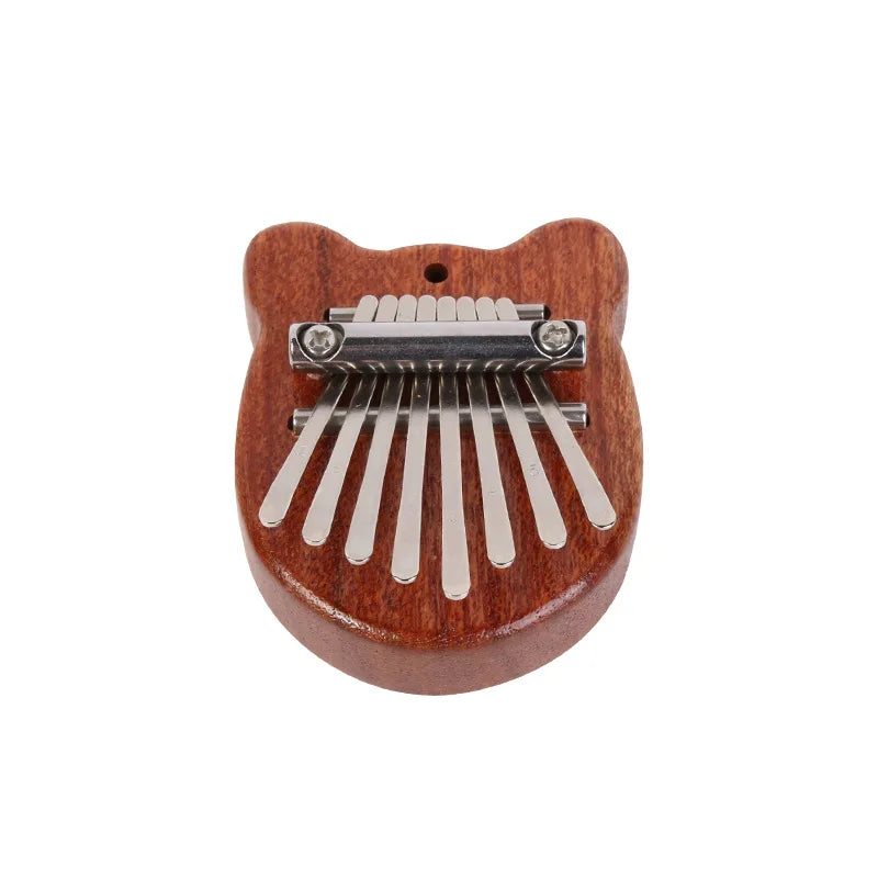 Mini Wood Kalimba: High-Quality 8 Key Thumb Piano Gift