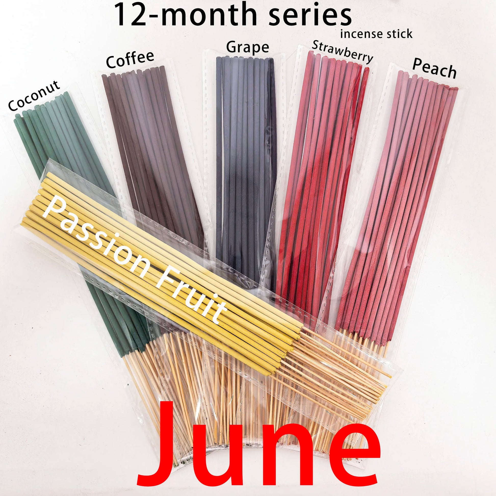 High-Quality Incense Sticks Set - 126 Sticks for Yoga & Home