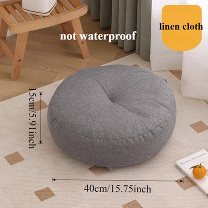 Meditation Cushion: Floor Cushion Round Meditation Yoga Seat Waterproof