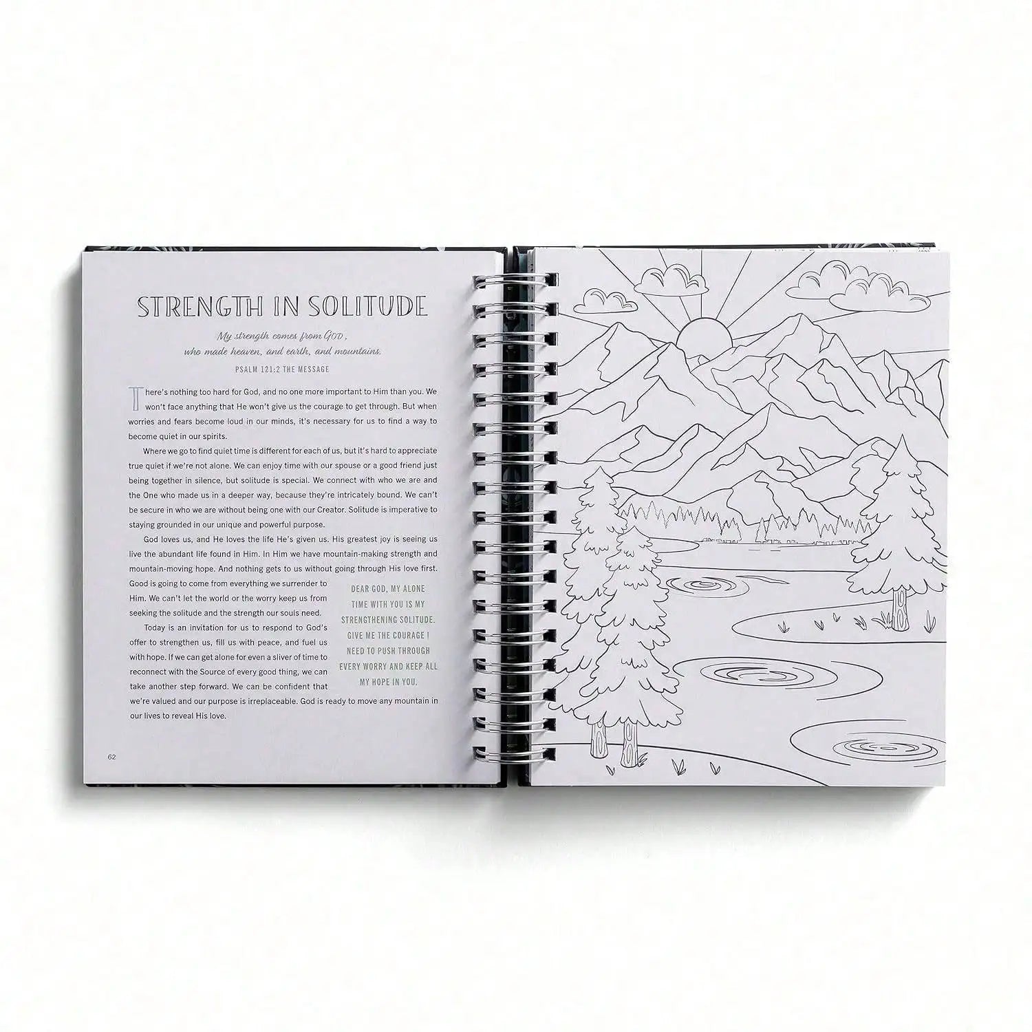 Devotional Coloring Book: 75 Inspiring Illustrations