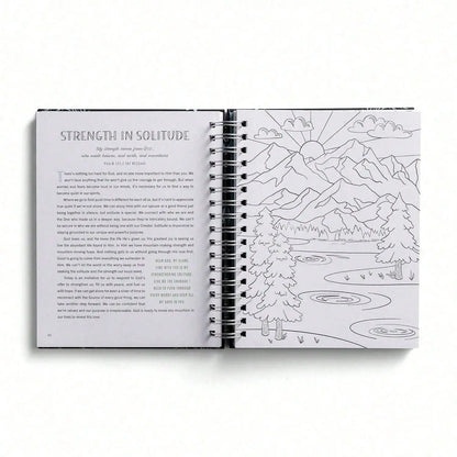 Devotional Coloring Book: 75 Inspiring Illustrations