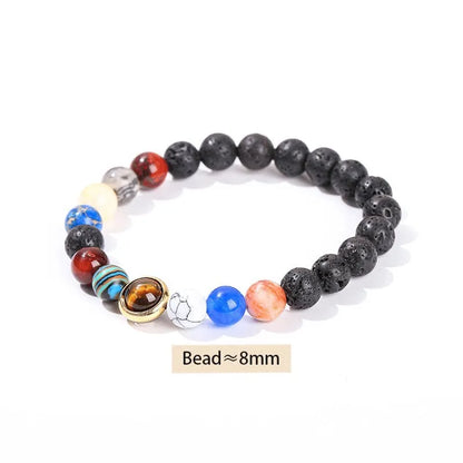 Eight Planets Chakra Bracelet - Universe Balance Wristband