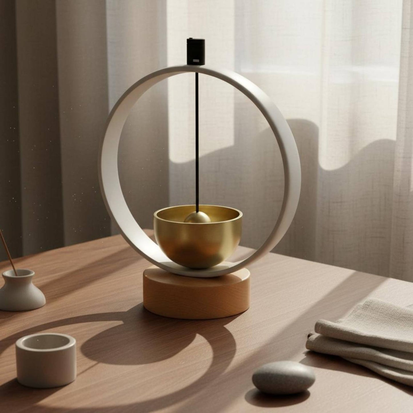 Meditation Brass Sound Bowl - Clear Tone Mindfulness Tool