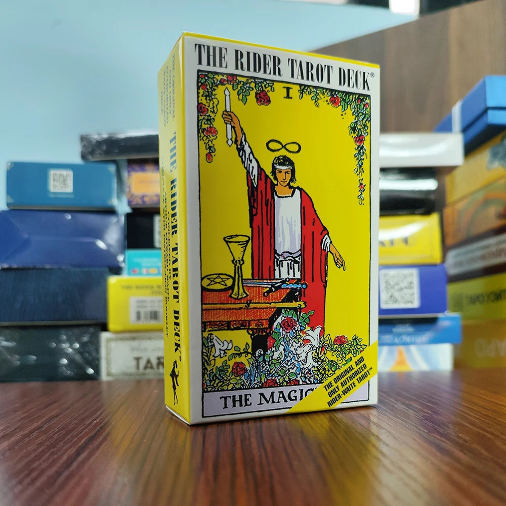 12x7CM The Rider Fortune Telling Tarot Deck Cards one of the top 10 tarot decks of all time Tarot Deck,English Guide,Tarot for Beginners