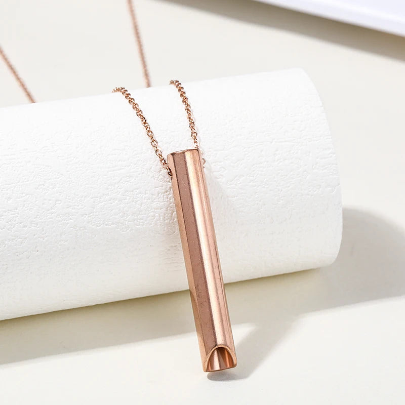 Stress Relief Necklace: Mindful Breathing Tool