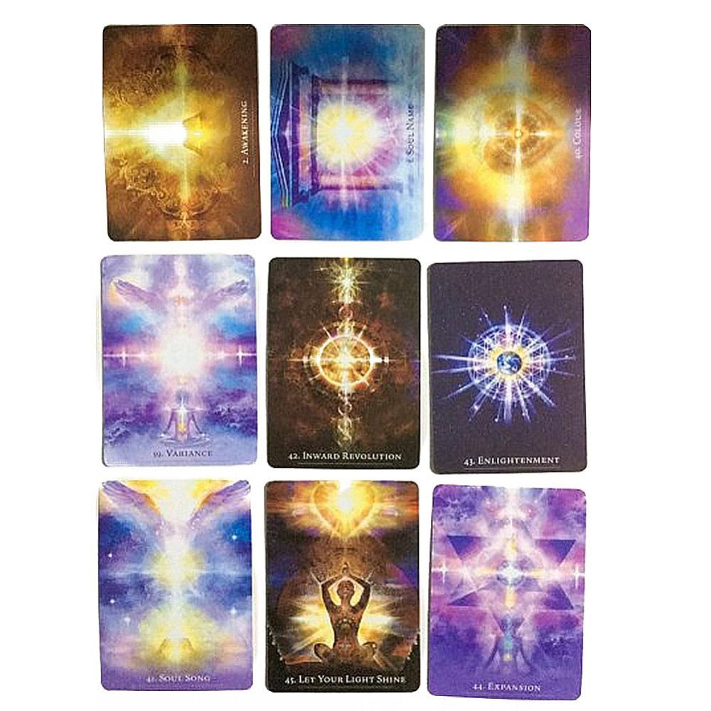 Light Oracle Cards: Soul Transmissions 11x6.5cm
