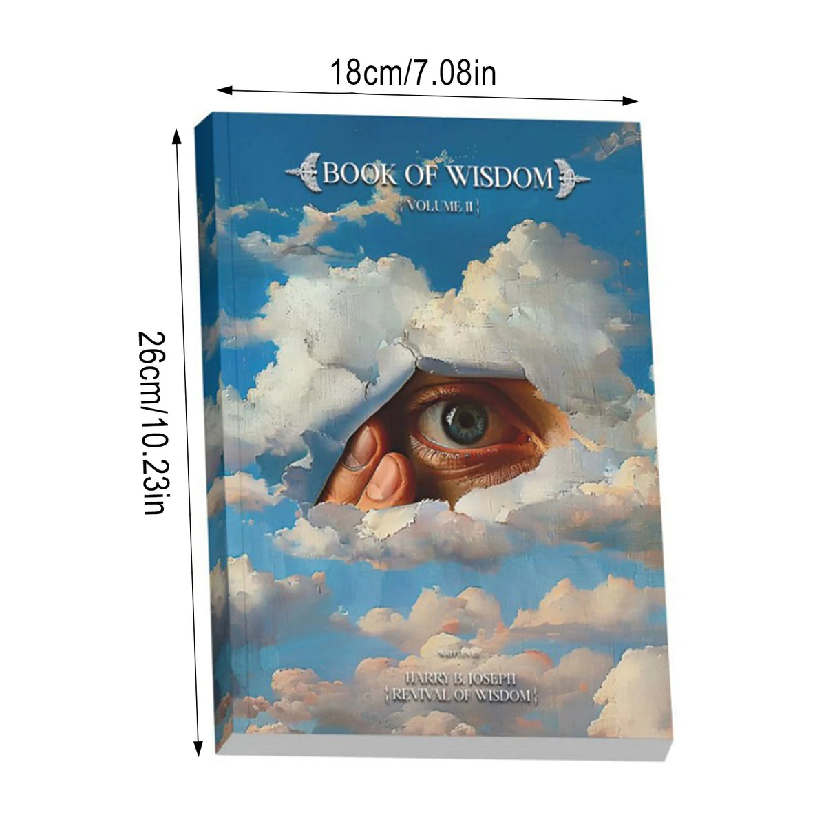Book Of Wisdom With Colorful Pages Philosophical Life Guidance Notebook For Self Reflection And Meditation
