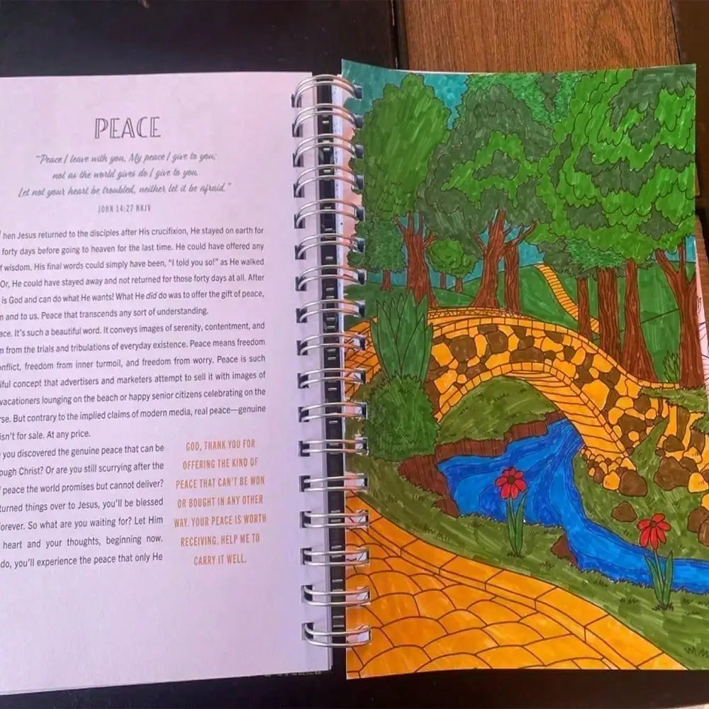 Devotional Coloring Book: 75 Inspiring Illustrations