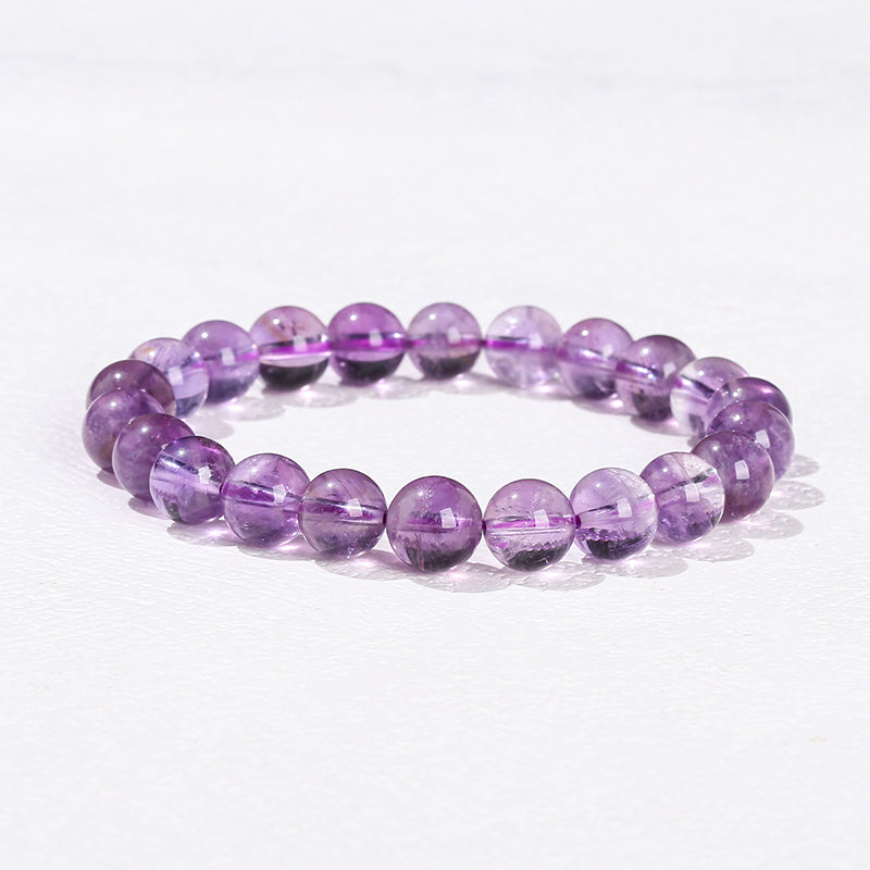Healing Stone Bracelet: Obsidian, Fluorite, Jasper Beads