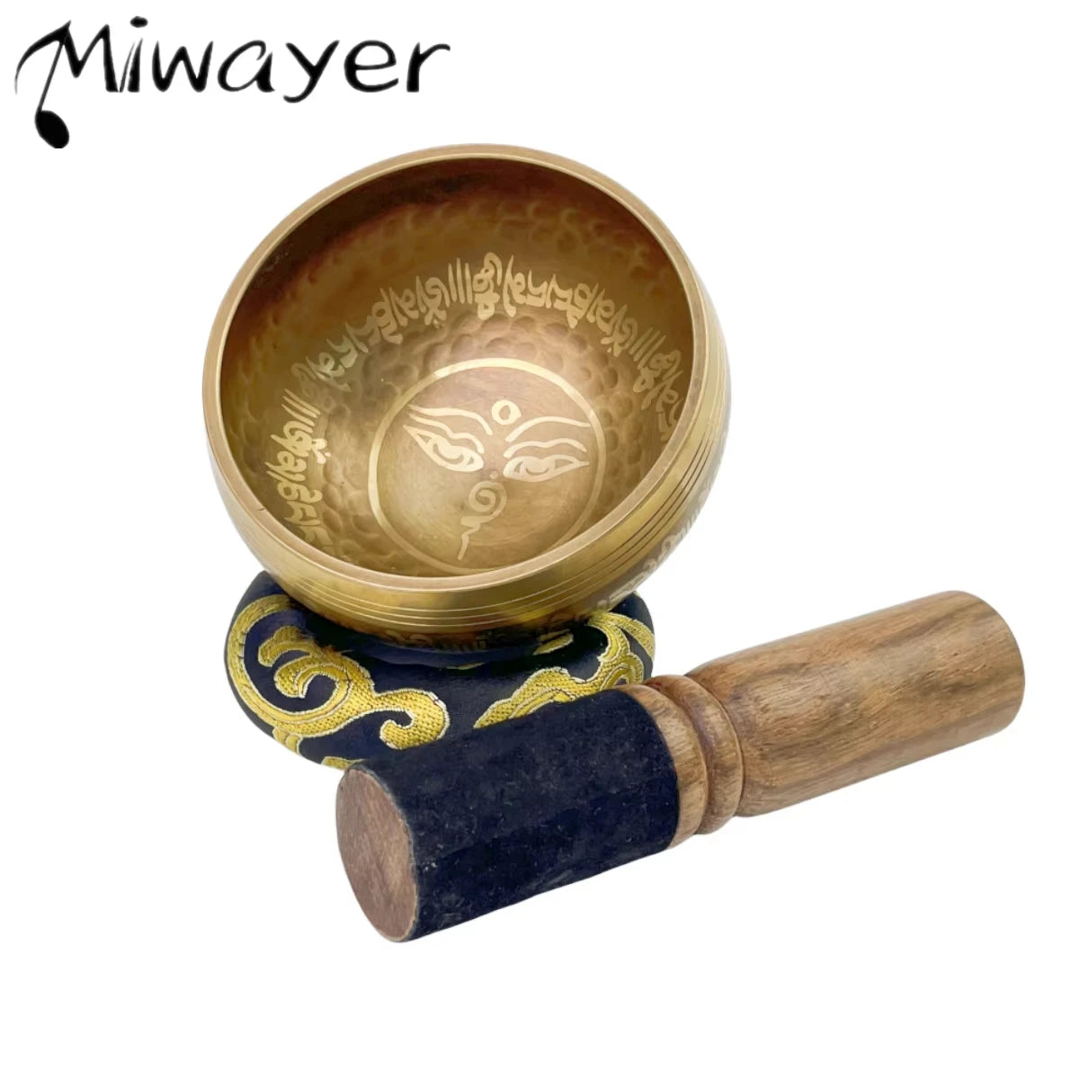 Tibetan Singing Bowl Set - Meditation & Stress Relief Gift