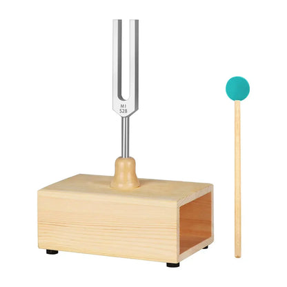 Tuning Forks Set for Sound Therapy & Yoga, 432Hz/528Hz Chakra