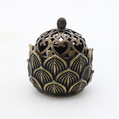 Incense Holder: Lotus Incense Cone Holder - Zen Decor for Home & Office