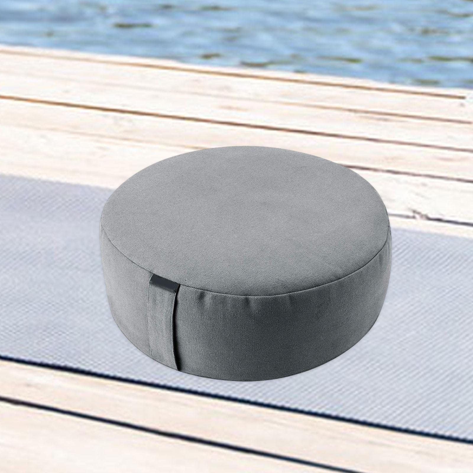 Meditation Cushion 13" Soft & Comfy Removable Cover