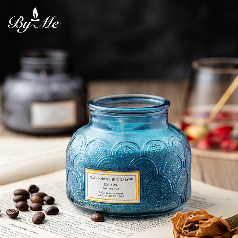 Scented Candles: Smokeless Essential Oil Glass Cup