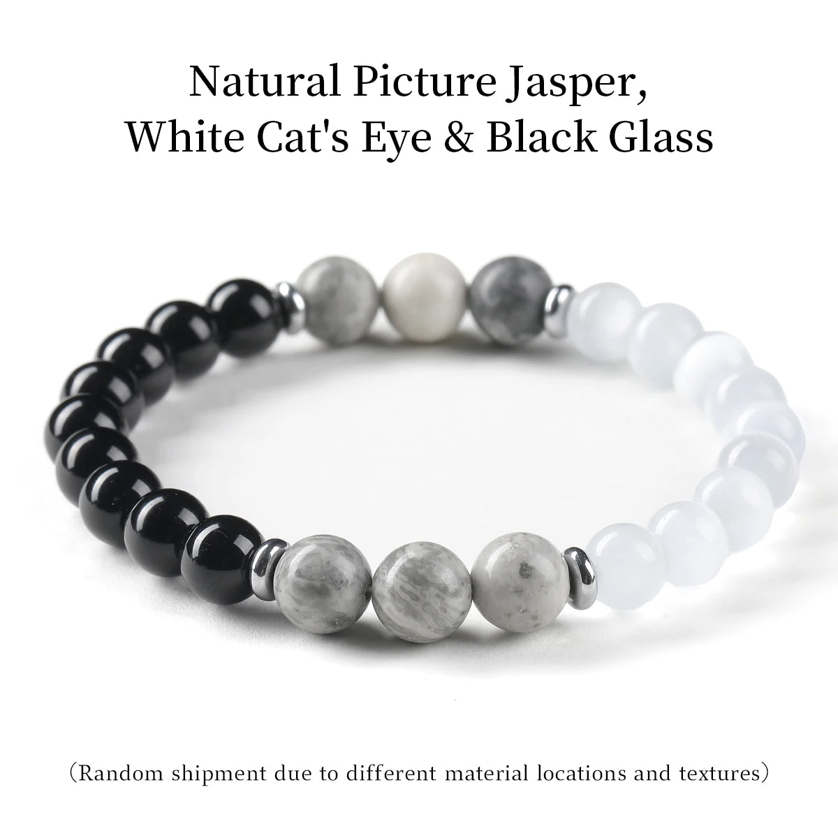 Natural Stone Healing Bracelet: 8mm Lucky Wealth Beads Jewelry
