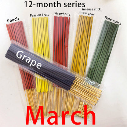 High-Quality Incense Sticks Set - 126 Sticks for Yoga & Home