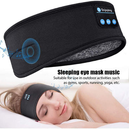 Wireless Sleep Headphones: Bluetooth Headband & Eye Mask