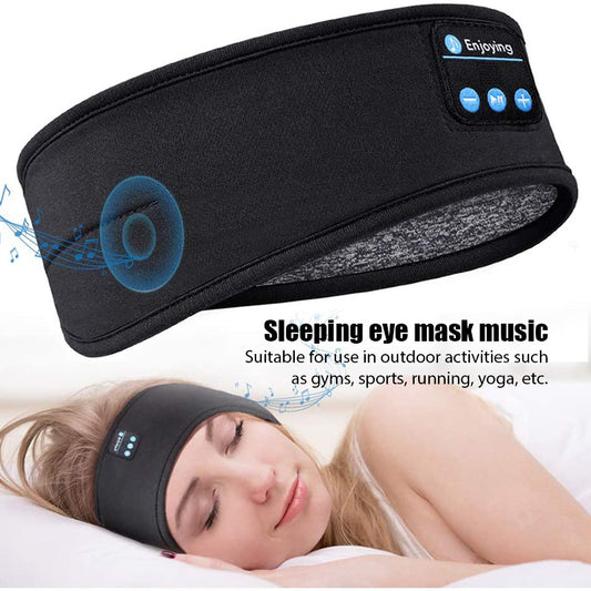Wireless Sleep Headphones: Bluetooth Headband & Eye Mask