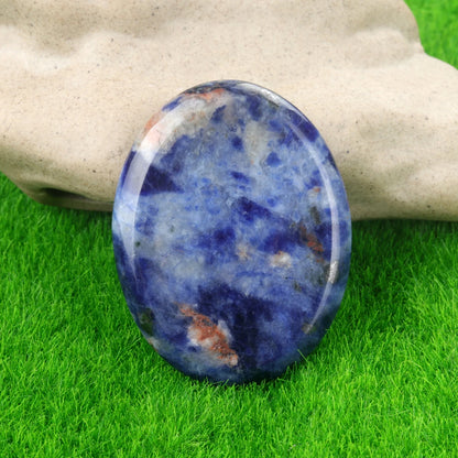 35x45mm Natural Crystal Stone Thumb Worry Oval Massage Quartz Healing Chakra Energy Therapy Meditation Spiritual Natural Gemston