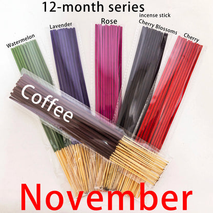High-Quality Incense Sticks Set - 126 Sticks for Yoga & Home